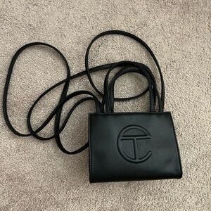 Black small Telfar bag